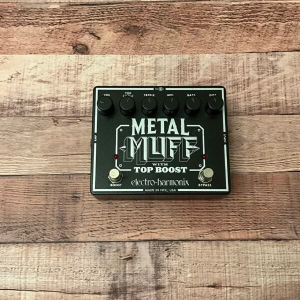 Electro-Harmonix Metal Muff Distortion with Top Boost 2006 - Present - Black