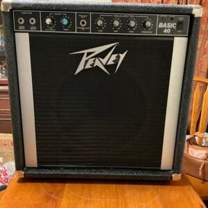 Peavey Basic 40 40-Watt 1x12" Bass / Keyboard Amplification System 1980s - Black