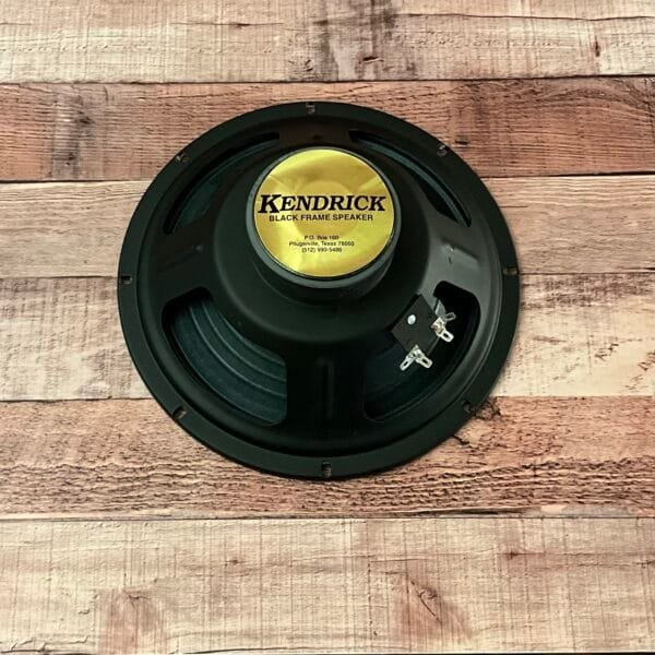 Kendrick black frame 10â€ 20 W 8 ohm 1990s - black