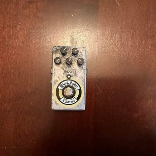 MXR ZW38 Zakk Wylde Black Label Chorus 2010s - Graphic