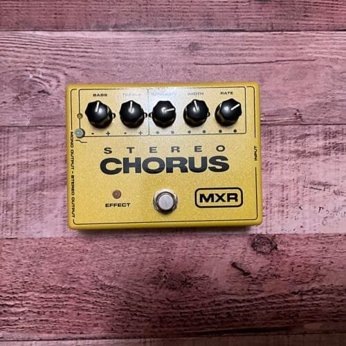 MXR M134 Stereo Chorus 2004 - Present - Yellow