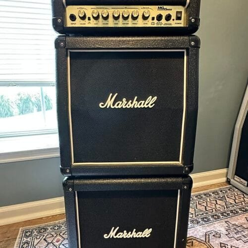 MG SERIES 15MSII 2-Channel 15-Watt Solid State Guitar Amp Head 2009 - 2012 - Black