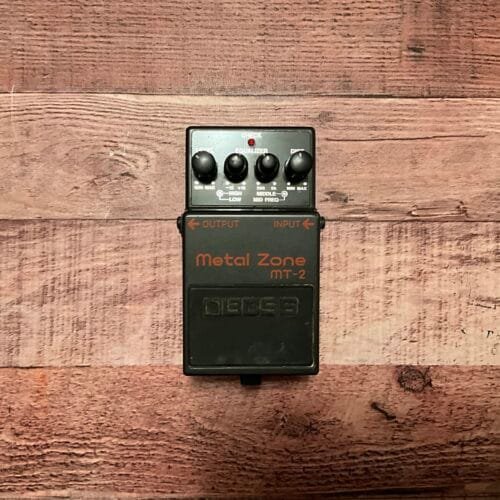 Boss MT-2 Metal Zone (Silver Label) 1991 - Present - Black