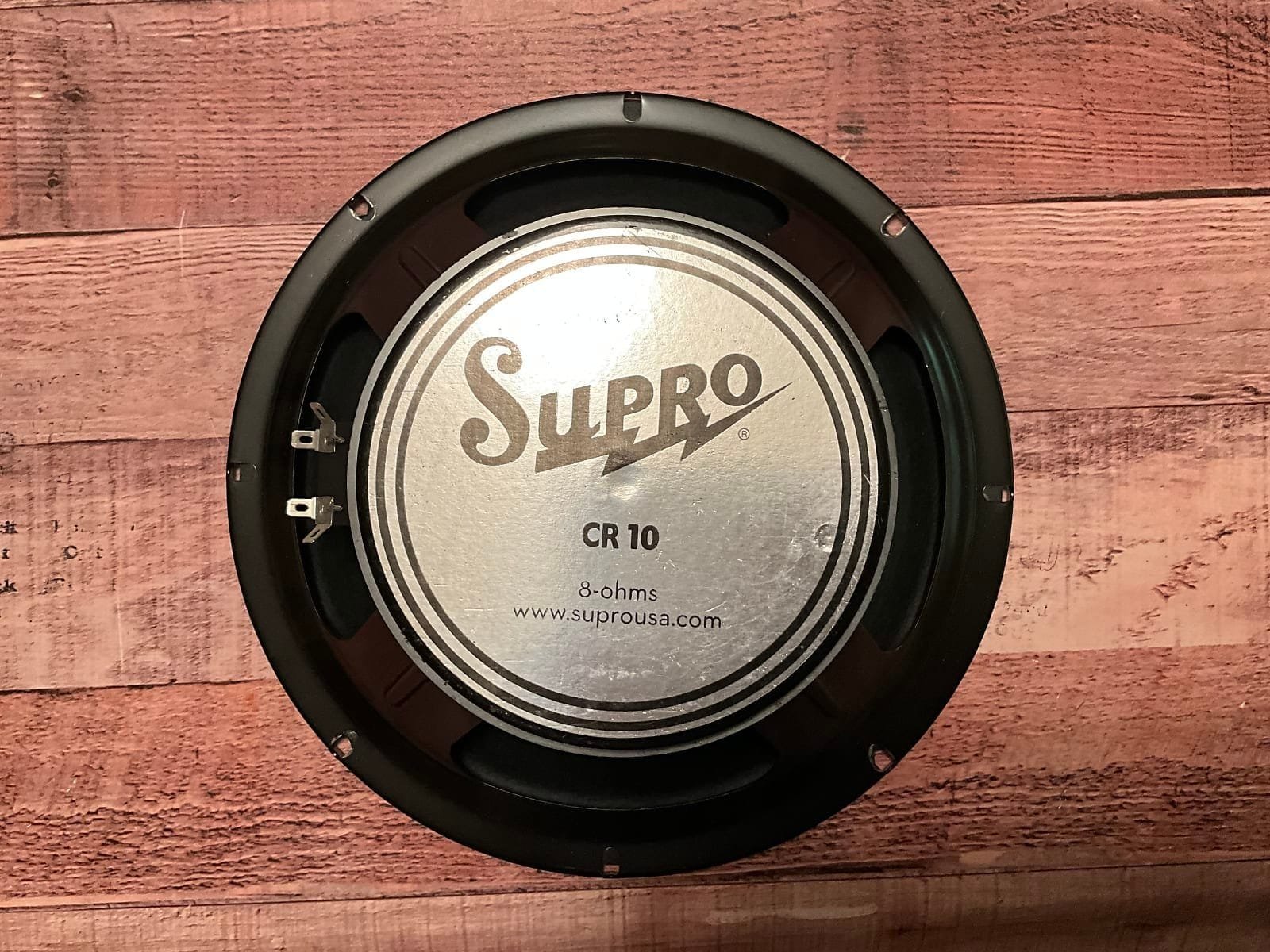 Supro CR10 8 Ohm 10" 75 Watt Vintage Flavored Guitar Amplifier Speaker