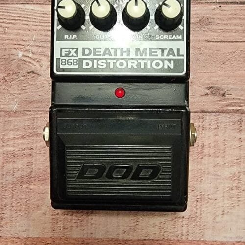 DOD Death Metal Distortion FX86B 1990s - Black