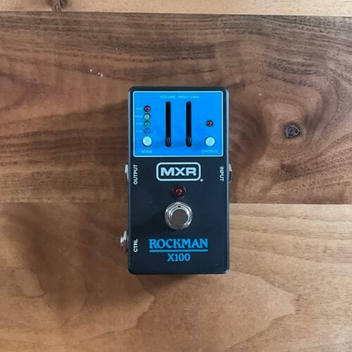 MXR MX100 Rockman X100 Analog Tone Processor 2025 - Present - Black / Blue