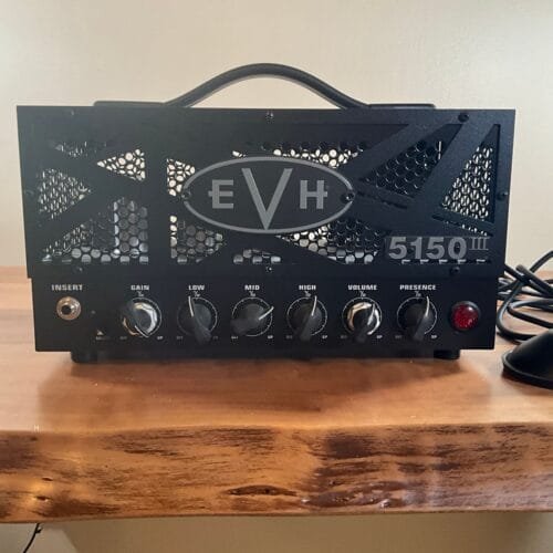 EVH 5150 III LBX-S 2-Channel 15-Watt Guitar Amp Head 2020 - Present - Stealth Black