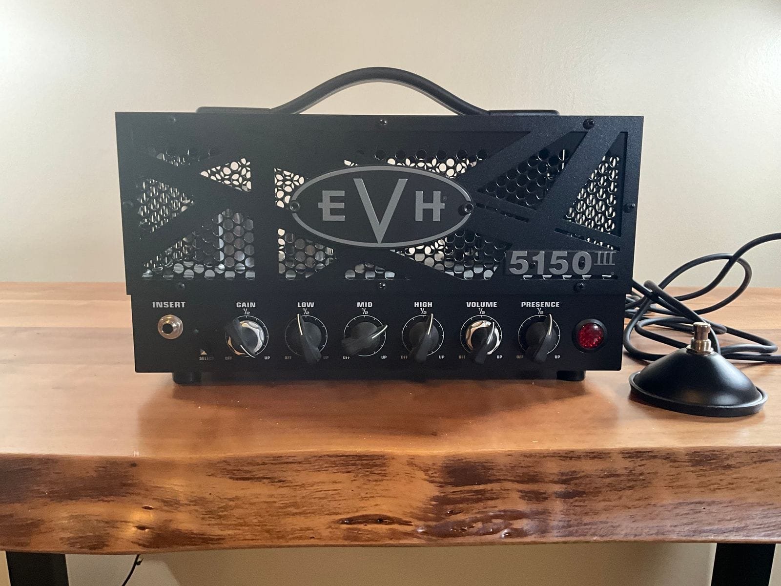 EVH 5150 III LBX-S 2-Channel 15-Watt Guitar Amp Head 2020 - Present - Stealth Black