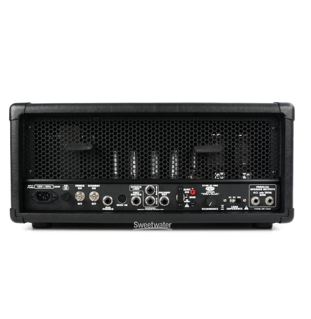 EVH 5150 III 50S 6L6 3-Channel 50-Watt Guitar Amp Head 2020 - Present - Stealth Black - Image 7