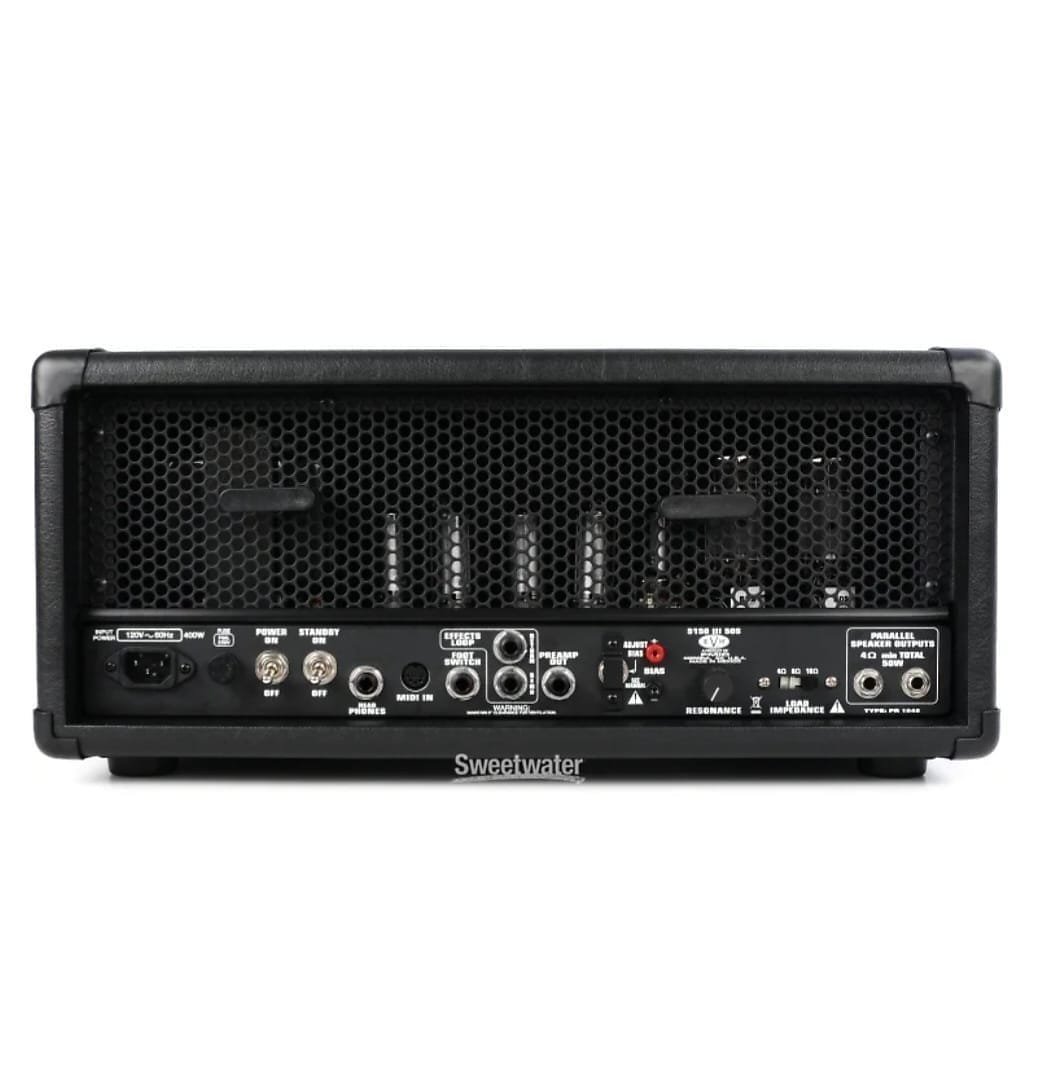 EVH 5150 III 50S 6L6 3-Channel 50-Watt Guitar Amp Head 2020 - Present - Stealth Black - Image 3