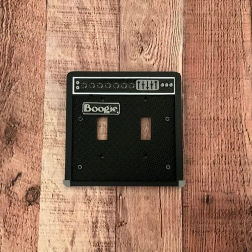 Mesa Boogie-inspired 2 switch wall plate  2024