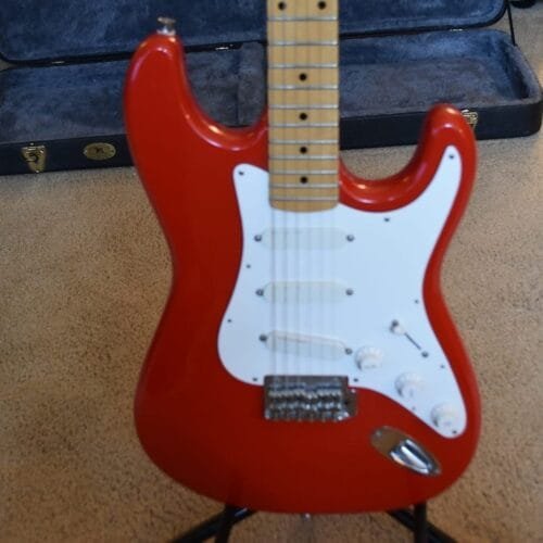 Epiphone S-310 with maple Fretboard 1986 - 1995 - Fiesta Red