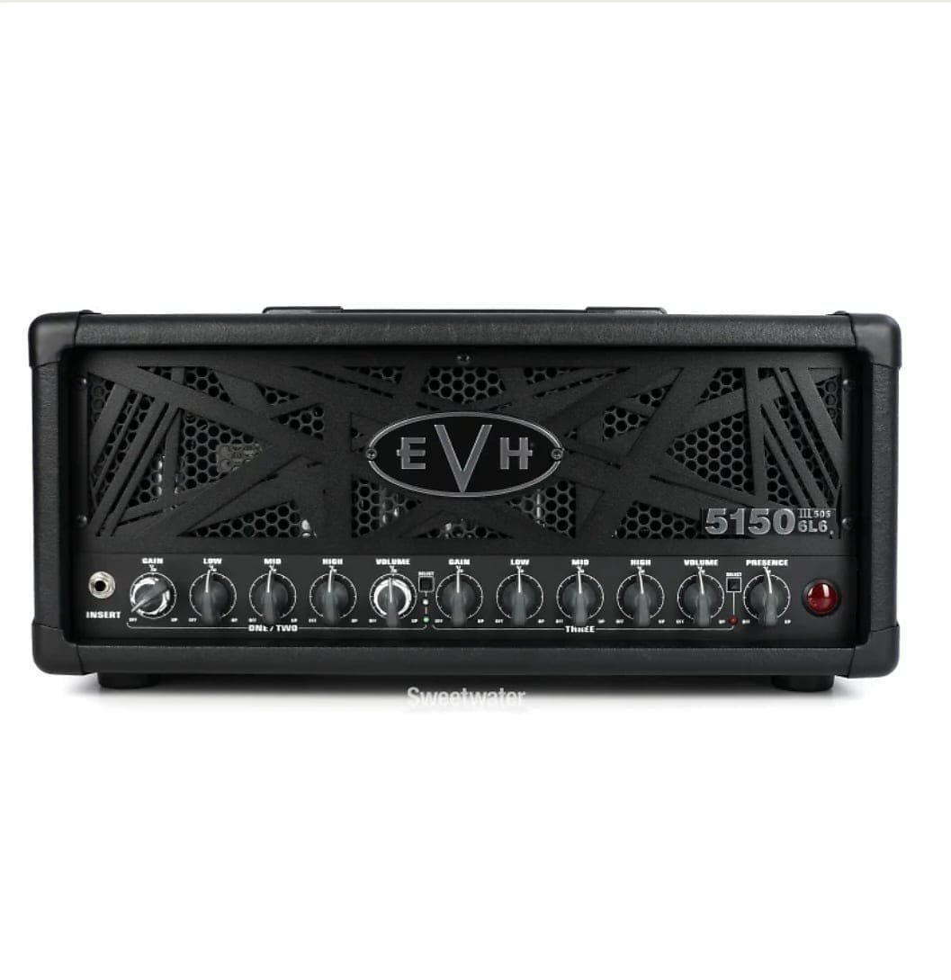 EVH 5150 III 50S 6L6 3-Channel 50-Watt Guitar Amp Head 2020 - Present - Stealth Black - Image 5