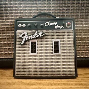 Blackface Champ Amp Inspired Switch Plate