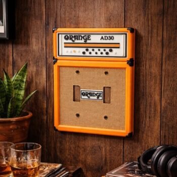 Orange Boutique Amp Two-Switch Wall Plate