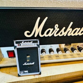 Silver Jubilee Amp Inspired Switch Plate