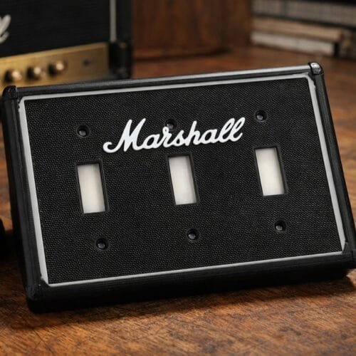 Bbguitar Marshall Cabinet 3-Switch Plate Cover 2025 - 3D printed