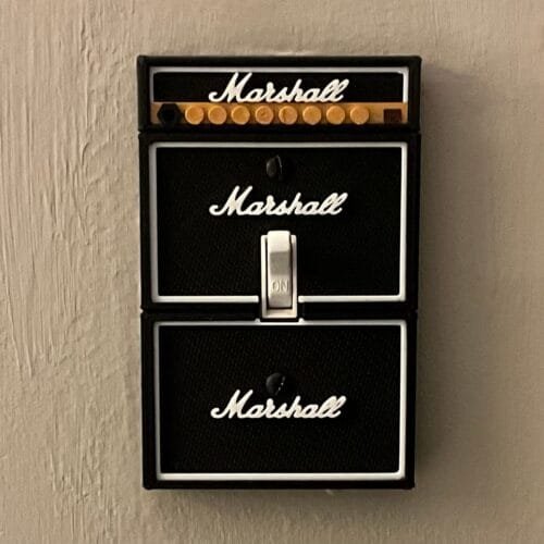 Bbguitar Marshall Ministack Light Switch Plate 2024 - Matted