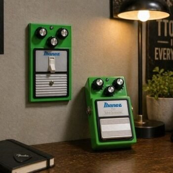 TS9 Tube Screamer Inspired Wall Plate