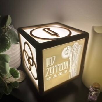 Hermit Wooden Lithophane Lantern