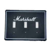 Marshall Cab-Inspired 3-Switch Wall Plate