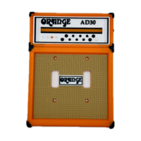 Orange Amp 2-Switch Wall Plate