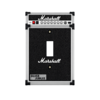 Marshall Silver Jubilee Inspired Single Switch Plate